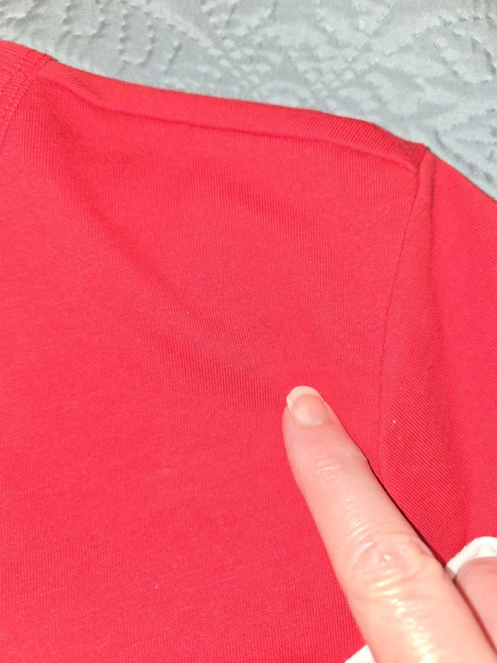 wonder nation Long-Sleeve Tees in Red & White - 2-Pack